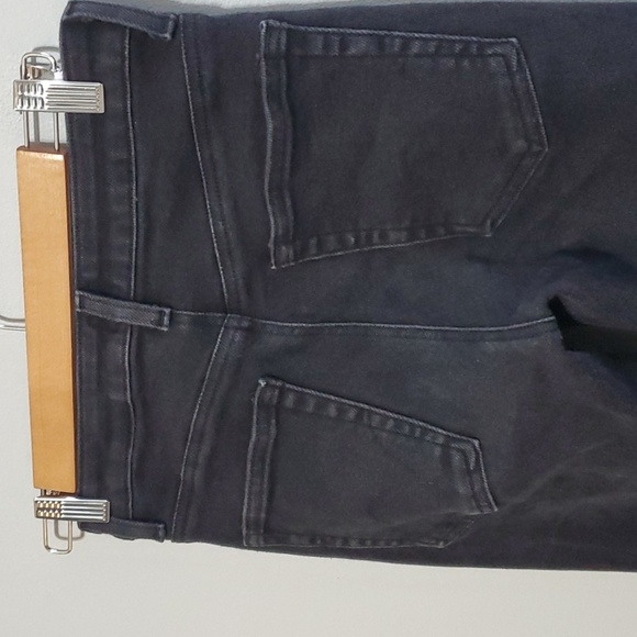 Edwin jeans women's size 6 size 28 black Janet raw cut frayed-hem frayed hem - Picture 8 of 16